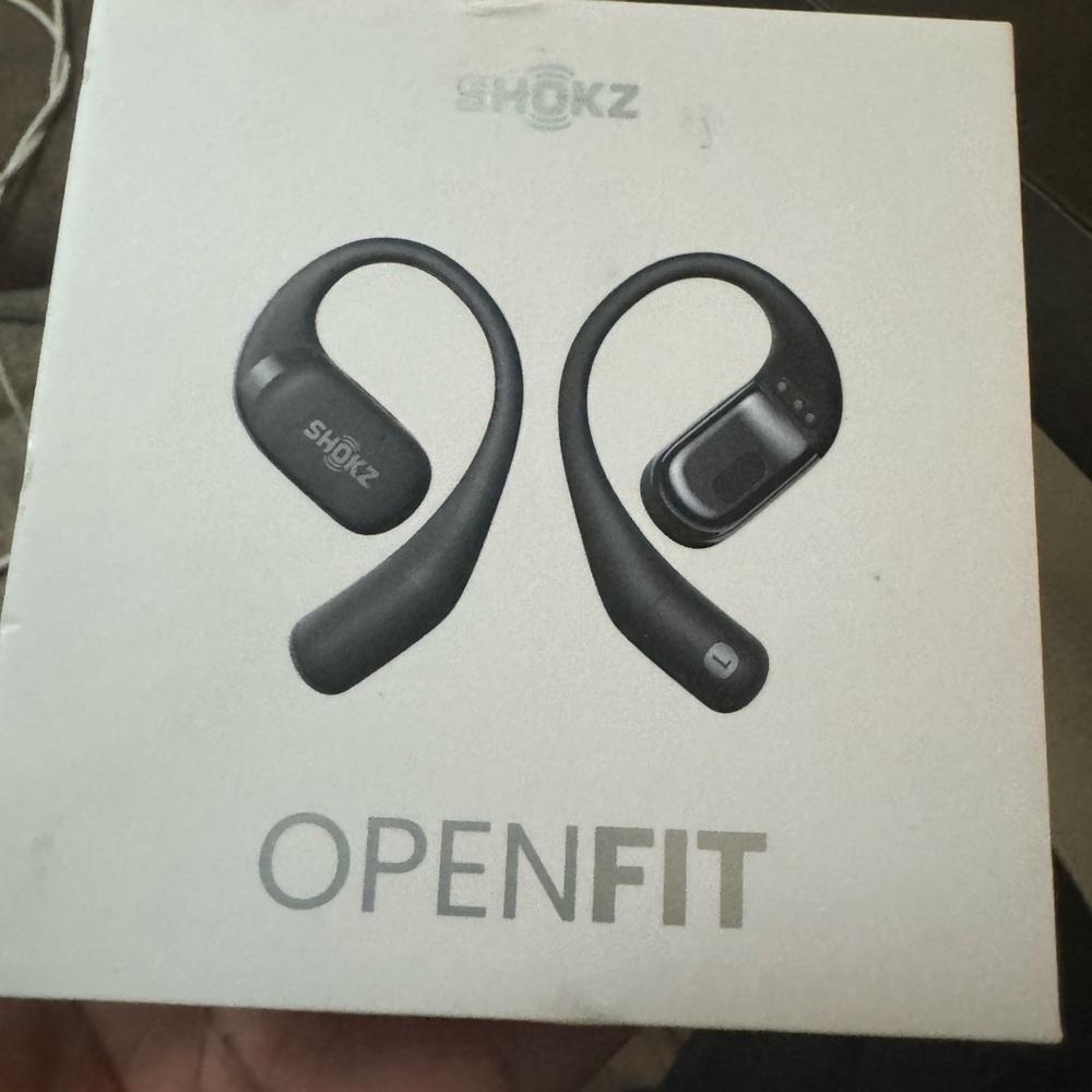 Shokz open fit earbuds